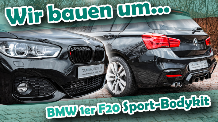 BMW 1er F20 Montageanleitung Sport Bodykit Umrüstung auf M Paket - 