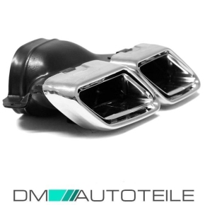 Mercedes W212 rear Bumper + Diffuser screen tail pipe + accessories for E63 AMG