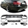 Mercedes W212 rear Bumper + Diffuser screen tail pipe + accessories for E63 AMG