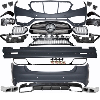 Mercedes W212 Bodykit Vo. + Hi. + Schweller+Grill+Blenden +Zubehör für E63 AMG