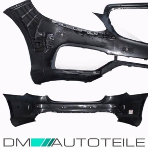 Sport Komplett Bodykit Stoßstange + Schweller+Grill +Blenden passt für Mercedes W212 nicht Original E63 AMG
