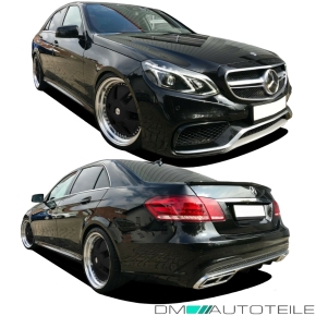 Mercedes W212 bodykit Front + rear + Side Skirts + Grille + screens + accessories for S63 AMG