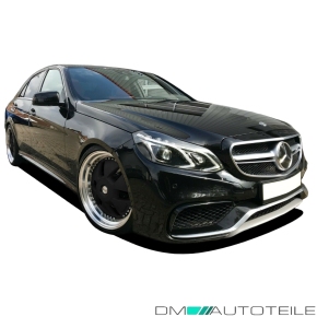 Mercedes W212 bodykit Front + rear + Side Skirts + Grille + screens + accessories for S63 AMG