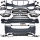 Mercedes W212 bodykit Front + rear + Side Skirts + Grille + screens + accessories for S63 AMG