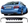 Set Mercedes E-Klasse W212 Diffusor Stoßstange Schwarz Matt + Leiste für E63 AMG