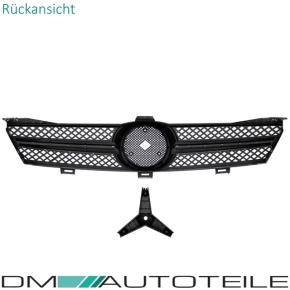 Mercedes CLS C219 W219 Twin Blade Front Grille Black / Chrome Sport Year 04-08