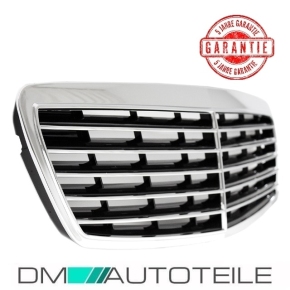 Mercedes E-Klasse W211 S211 Kühlergrill Grill Chrom...