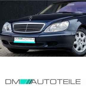 Kühlergrill Grill Chrom Schwarz alle Modelle für Mercedes W220 S-Klasse ab 98-02