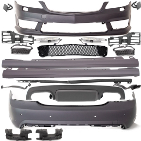 Mercedes W221 AMG S65 look Bodykit for headlamp washer...