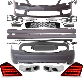 Mercedes W221 bodykit Bumper  rear lights screens + accessories for S63 AMG 05-11
