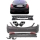 Sport Stoßstange Hinten für PDC + Diffusor für Mercedes S-Klasse W222 nicht S63 AMG