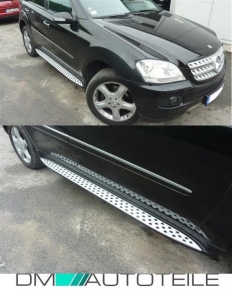 Mercedes ML W164 footboards entrance panels Set 05-11...