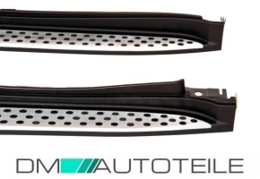 Mercedes GL X164 footboards entrance 06-12 aluminium