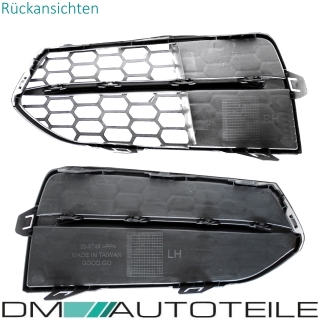 Stoßstangengitter SET Clean Gitter Grill passt für BMW F22 F23 M 235 240 M-Paket Stoßstange + Montagewerkzeug
