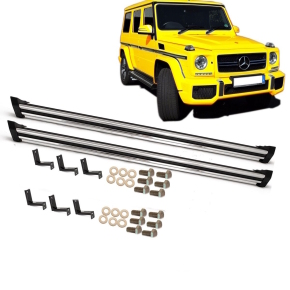 Mercedes G-Model W463 footboards Side Skirtss 89-15 incl....