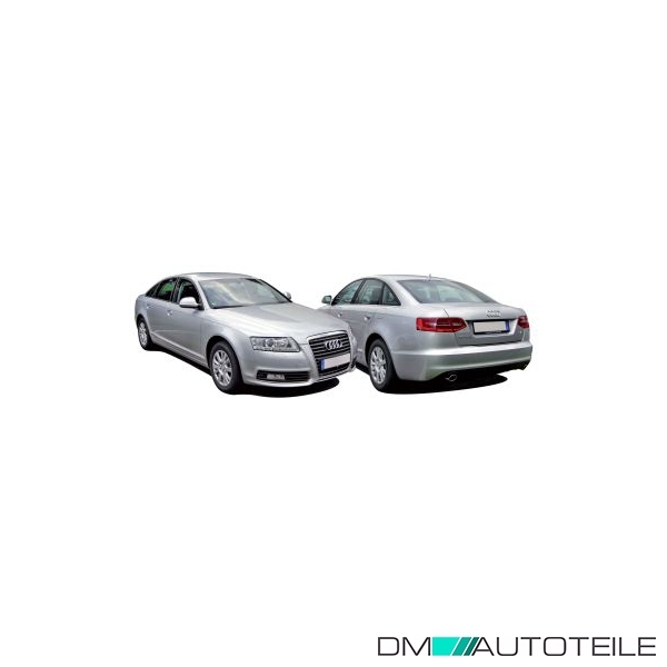 Stoßstange hinten grundiert passt für Audi A6 Limousine (4F2, C6