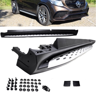 Satz Trittbretter Einstiegsleiste Aluminium passend für...