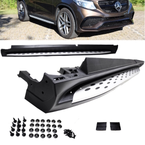 Satz Trittbretter Einstiegsleiste Aluminium passend...
