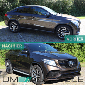 Set footboard Aluminium suitable for Mercedes GLE Coupe...