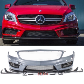 Sport Sto&szlig;stange vorne passt f&uuml;r Mercedes A...
