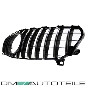 Facelift Kühlergrill Chrom Schwarz passend für Mercedes A-Klasse W176 Mopf 2015-2019 auf Sport -Panamericana GT 