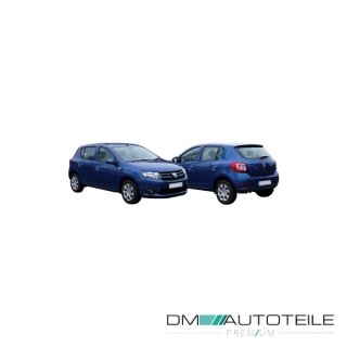 Stoßstange hinten schwarz passt für Dacia Sandero II ab 13-17 nicht Stepway