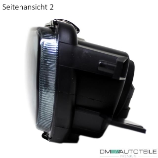 Set Nebelscheinwerfer Smoke Schwarz passend für Mercedes SLK R170 C-Klasse W203 & CLK C209 98-09