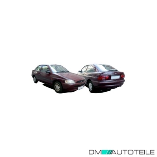 Ford Escort 95-00 Stoßstange Hinten Kombi schwarz