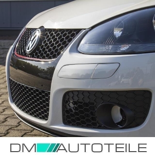 VW Golf MK5 Bumper +Grill Red Border GTI +FOGS SMOKE CERTIFIED