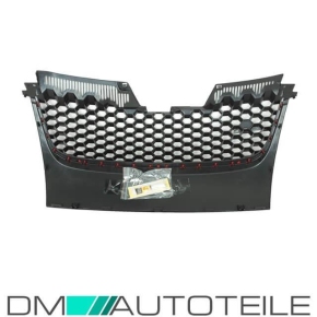 VW Golf 5 V Front Grille black with red fringe without...