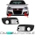 SET Nebelscheinwerfer Blende Gitter Abdeckung für VW Golf 5 GTI GT Stoßstange