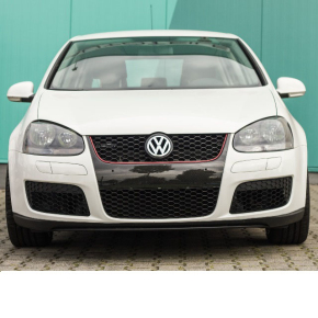 Stoßstangengitter Gitter SET Wabengrill Clean Waben GESCHLOSSEN für Golf 5 GTI