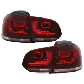 VW Golf 6 rear lights red-white R-design R20 08-12