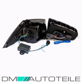 VW Golf 7 VII LED rear lights clear glass black from 2012...
