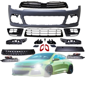 VW Scirocco Front Bumper with daytime running lights...