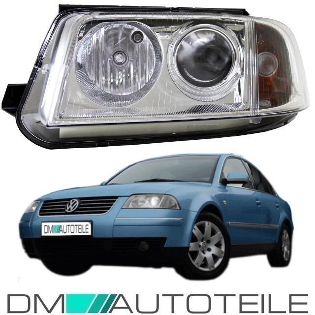 VW Passat 3BG Hella original halogen headlights right side H7/H7 0005
