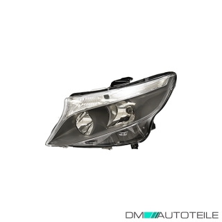 VOLL LED Tagfahrlicht Scheinwerfer für Mercedes Benz V-Klasse / Vito W447  14-23 schwarz mit LED Blinker
