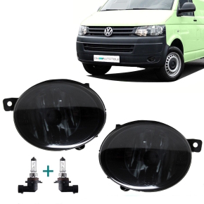 Nebelscheinwerfer SET Schwarz Smoke passt für VW T5...