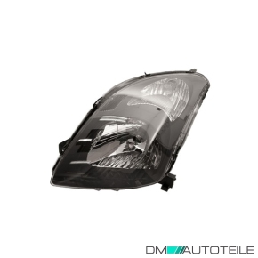 Hauptscheinwerfer links H4 ohne Motor passt für Suzuki Swift III 05-06