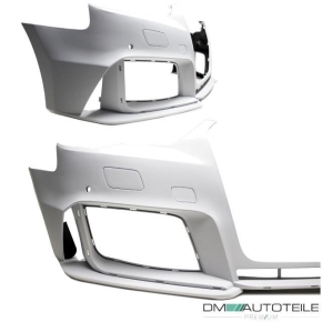 Sport Stoßstange vorne + Wabengrill Schwarz passt für Audi A3 8V 12-16 kein RS3