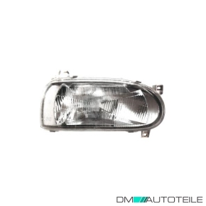 Scheinwerfer Angel Eyes LED schwarz passt für VW Golf 3 III ab 1991 - 1997