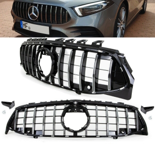 GT Sport- Panamericana Front Grille Black Chrome fits...