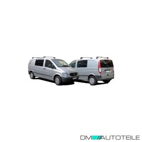 Stoßstange hinten links grundiert kurz für Mercedes W639 Vito Mixto Kasten 03-14