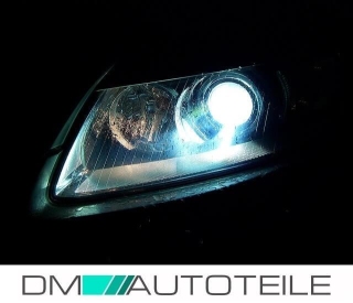 Audi A6 4B Angel Eyes Xenon Scheinwerfer D2S/H7 Black 99-01 Limo Avant
