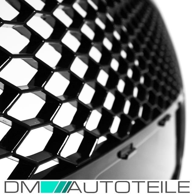 RS6 Look Kühlergrill Black Edition für Audi A6 C6 4F - WWW