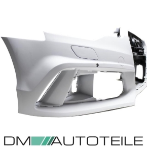 Umbau Sport Stoßstange vorne PDC+Grill Waben passt für Audi A6 4G C7 bj 11-15 kein RS6 + Gutachten