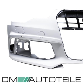Umbau Sport Stoßstange vorne PDC+Grill Waben passt für Audi A6 4G C7 bj 11-15 kein RS6 + Gutachten