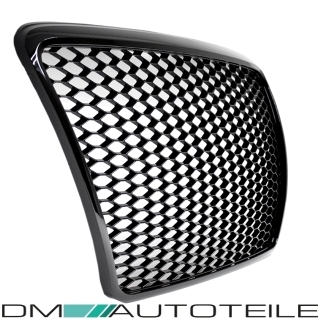 RS6 Look Kühlergrill Black Edition für Audi A6 C6 4F - WWW