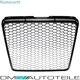 Original vorne Stoßstange Nebellicht schwarz Grill li Audi A6 C6 08-11 Facelift