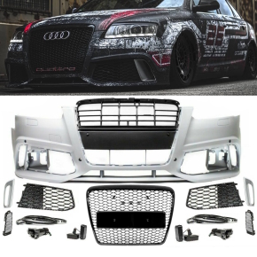 Audi A6 4F Front Bumper 04-08 for park assist / headlamp washer